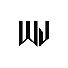 WJ monogram logo design letter text name symbol monochrome logotype alphabet character simple logo