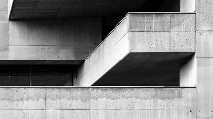 Architectural details showcasing sharp lines and minimalistic design.