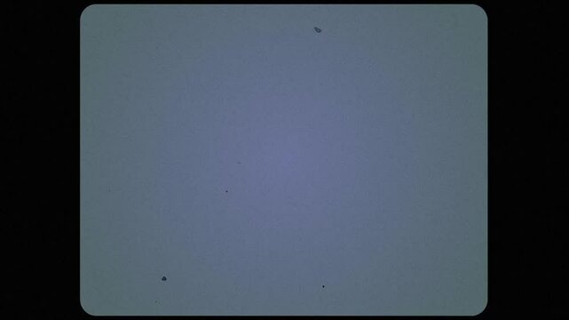 Vintage Super 8mm 16mm Film Projection Scan with Frame, Dust and Noise Texture Overlay Footage