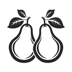 Fresh Pear Logo Design for Natural Branding.