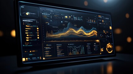Technology oriented data visualization interface