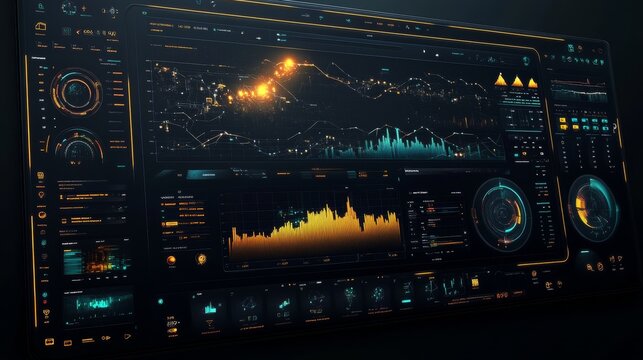 Technology oriented data visualization interface