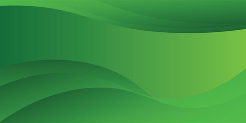 Abstract green wavy art background. Vector EPS 10