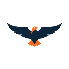 Fototapeta premium Hawk logo vector art