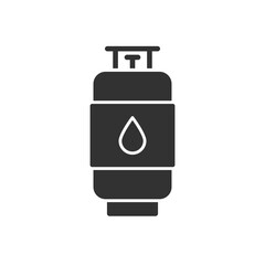 Gas Cylinder Icon Sign Symbol Vector