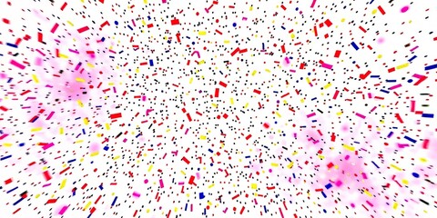4th of July Confetti Burst: A Symbol of American Patriotism