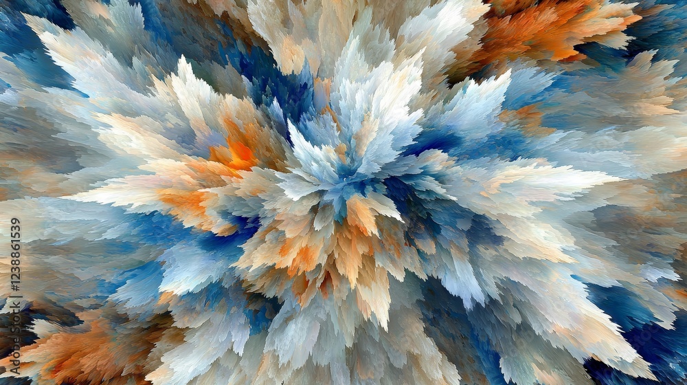 Poster dynamic interaction of digital graphics and scientific concepts in design