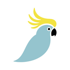 Minimalist Cockatoo