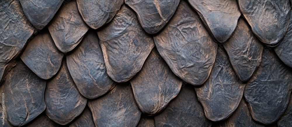 Poster textured dark scales pattern background suitable for various design applications with copy space for