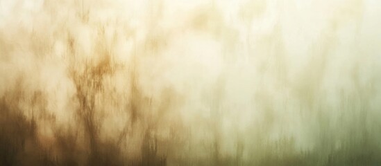 Abstract foggy background with soft earthy tones and blurred details suitable for various design projects Copy Space
