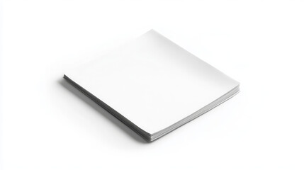 stack of blank white paper sheets on clean surface, ideal for notes or printing. simplicity of paper evokes sense of creativity and potential