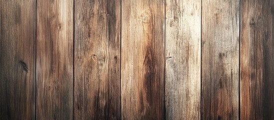 Obraz premium Rustic wooden plank background with natural texture and weathered wood effect