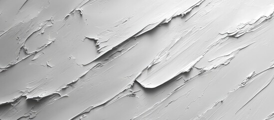 Close-up texture of white paint brush strokes with diagonal pattern