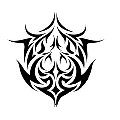 black and white tattoo design and tattoo design element tattoo design