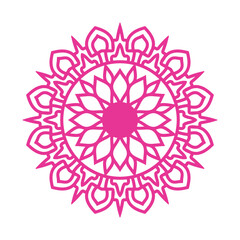 Luxury golden islamic mandala design