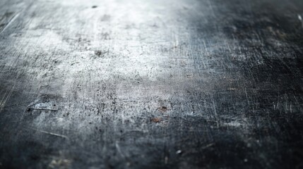 Obraz premium Grungy dark textured metal surface with scratches and worn marks