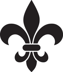 fleur de lis vector fleur de lis symbol and illustration of drop