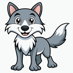 Wolf vector illustration 