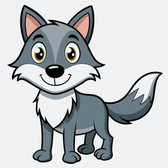 Wolf vector illustration 