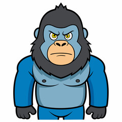 Gorilla vector illustration