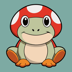 Toad vector illustration 