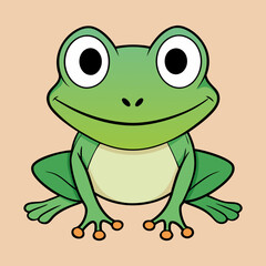 Frog vector illustration 