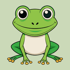 Frog vector illustration 