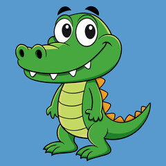 Alligator  vector illustration 