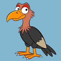 Vulture vector illustration