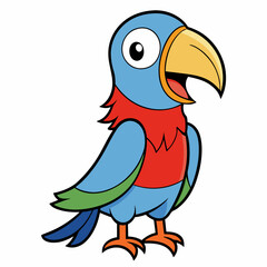 Parrot

 vector illustration 