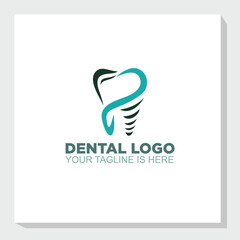 Health Dental logo designs concept vector, Dental Clinic logo template designs, dental implant icon design vector