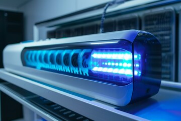 Supercomputer cooling system using liquid cooling technology to cool down a quantum processor