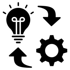 Implementation Glyph Icon