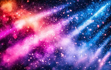 Obraz premium A vivid depiction of disease transmission, with glowing particles spreading through the air in a crowded room. The dynamic visual emphasizes the rapid spread of airborne illnesses 