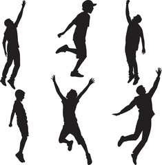 Highly Detailed People Silhouettes