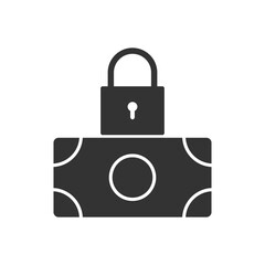 Money Security Lock Icon