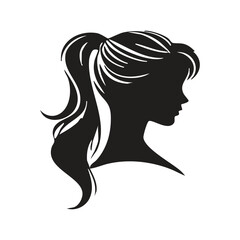 Modern Women Silhouette Vector Art
