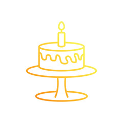 Cake  vector icon
