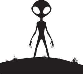 Alian sihouette image