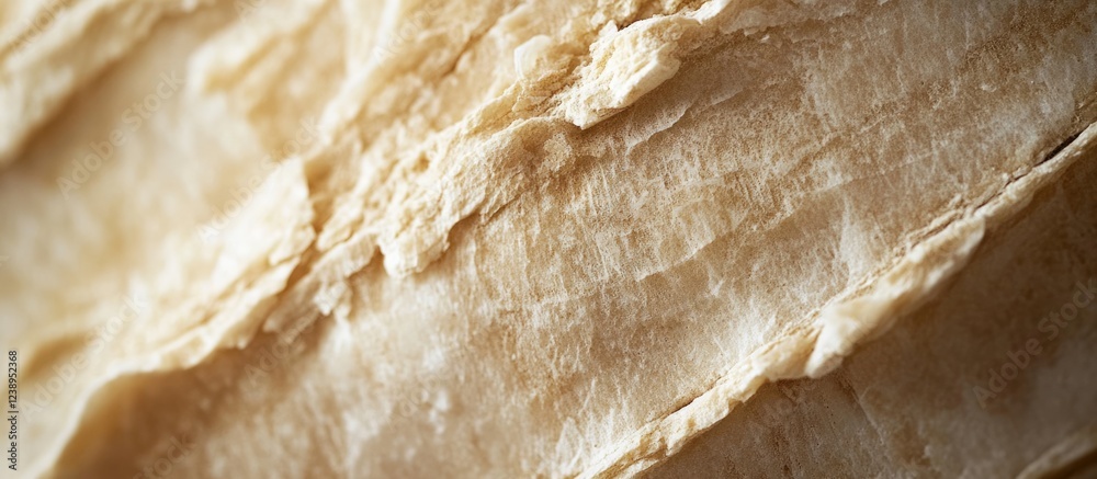 Poster textured surface of a rough beige material with layered details and natural patterns suitable for ba