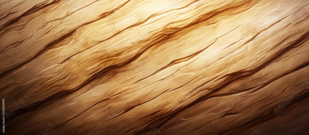 Poster abstract wooden texture with intricate grain patterns and soft lighting ideal for backgrounds and de
