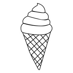 Stylized Ice Cream Bar Design for Graphics