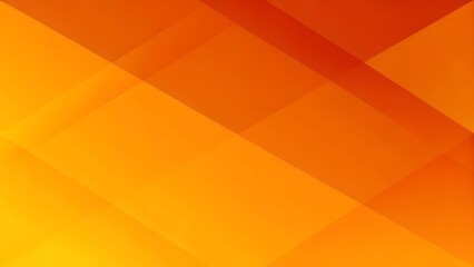 Yellow orange red abstract background for design. Geometric shapes. Triangles, squares, stripes, lines. Color gradient. Modern, futuristic. Light dark shades. Web banner.