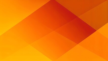 Yellow orange red abstract background for design. Geometric shapes. Triangles, squares, stripes, lines. Color gradient. Modern, futuristic. Light dark shades. Web banner.