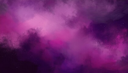 Naklejka premium abstract purple and dark pink watercolor grunge texture background