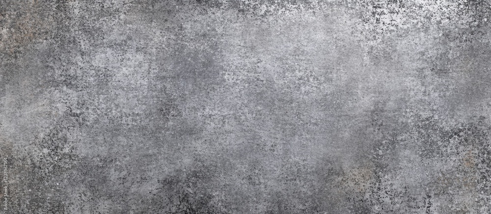 Poster Textured gray concrete wall background with speckles and uneven surface suitable for various design applications Copy Space