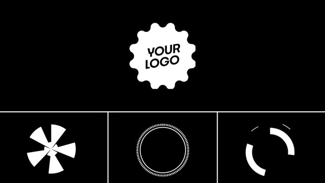 Logo Intro with Dubstep and Glitch Design