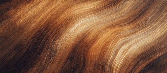 Fototapeta premium Abstract textured background with flowing warm brown and gold tones and soft gradient waves suitable for various design applications Copy Space