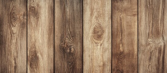 Naklejka premium Wooden Plank Background Texture with Varied Natural Grain Patterns and Tones Suitable for Design Use Copy Space