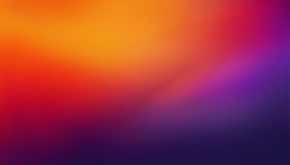 Obraz premium rough grunge grainy noised blurred color gradient orange pink purple violet color gradient background dark abstract backdrop banner poster card wallpaper website header design